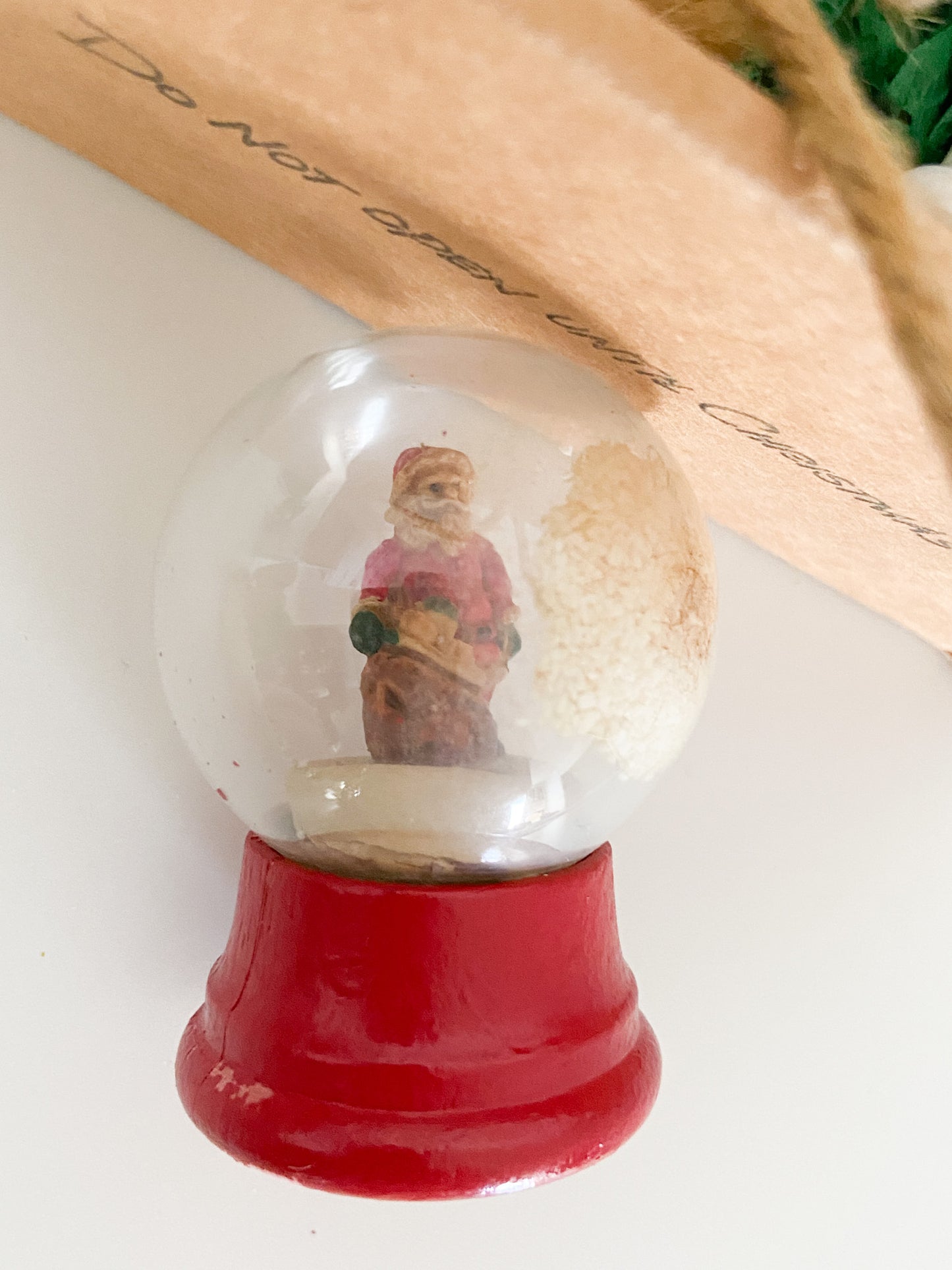 American Girl Molly Christmas Box, Snow Globe, Nurse