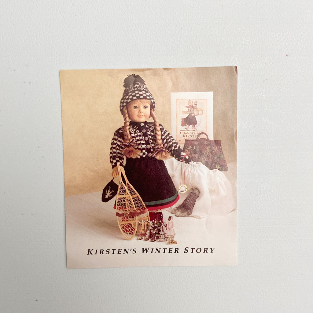 American Girl Kirsten Winter Woolens
