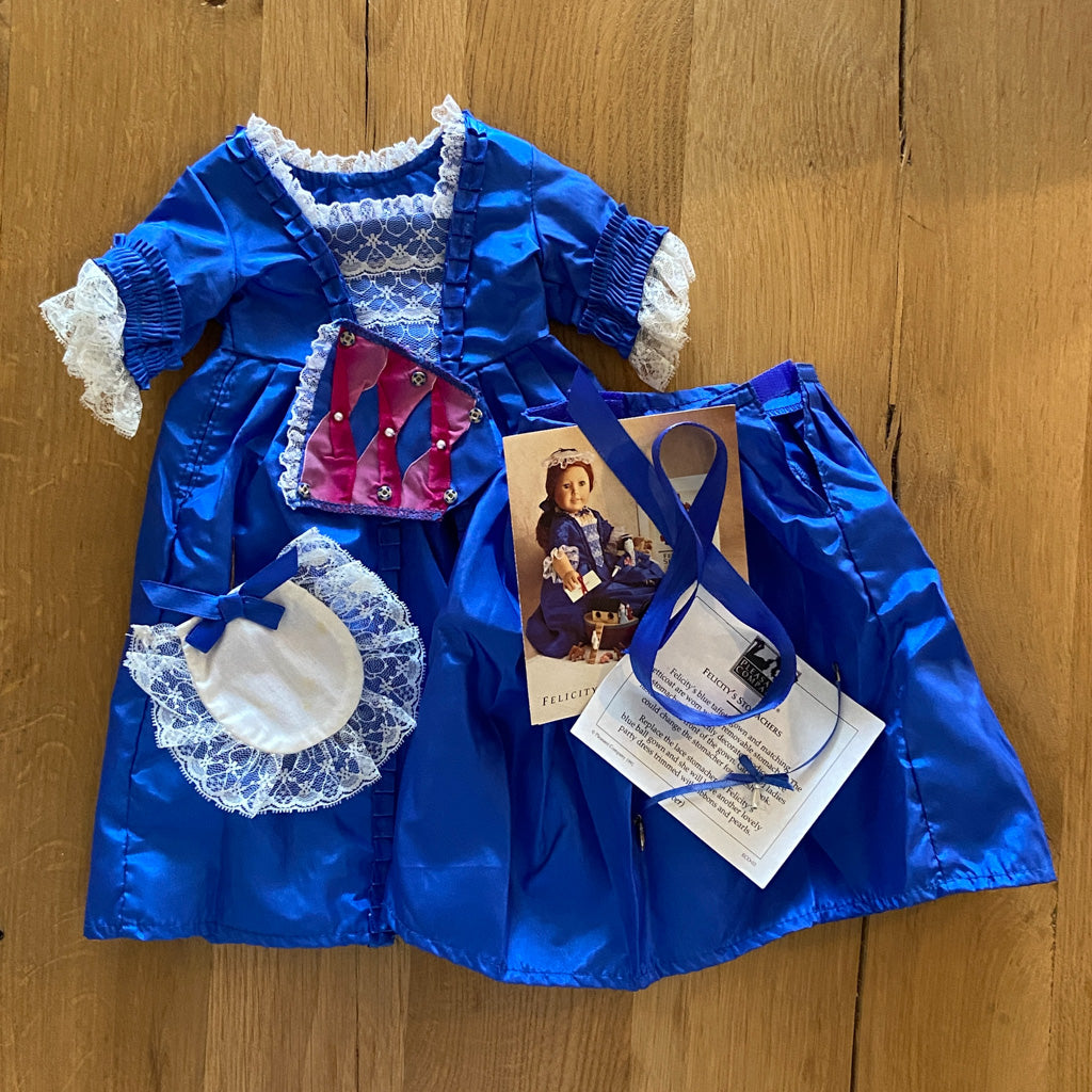 American Girl Felicity Christmas Gown