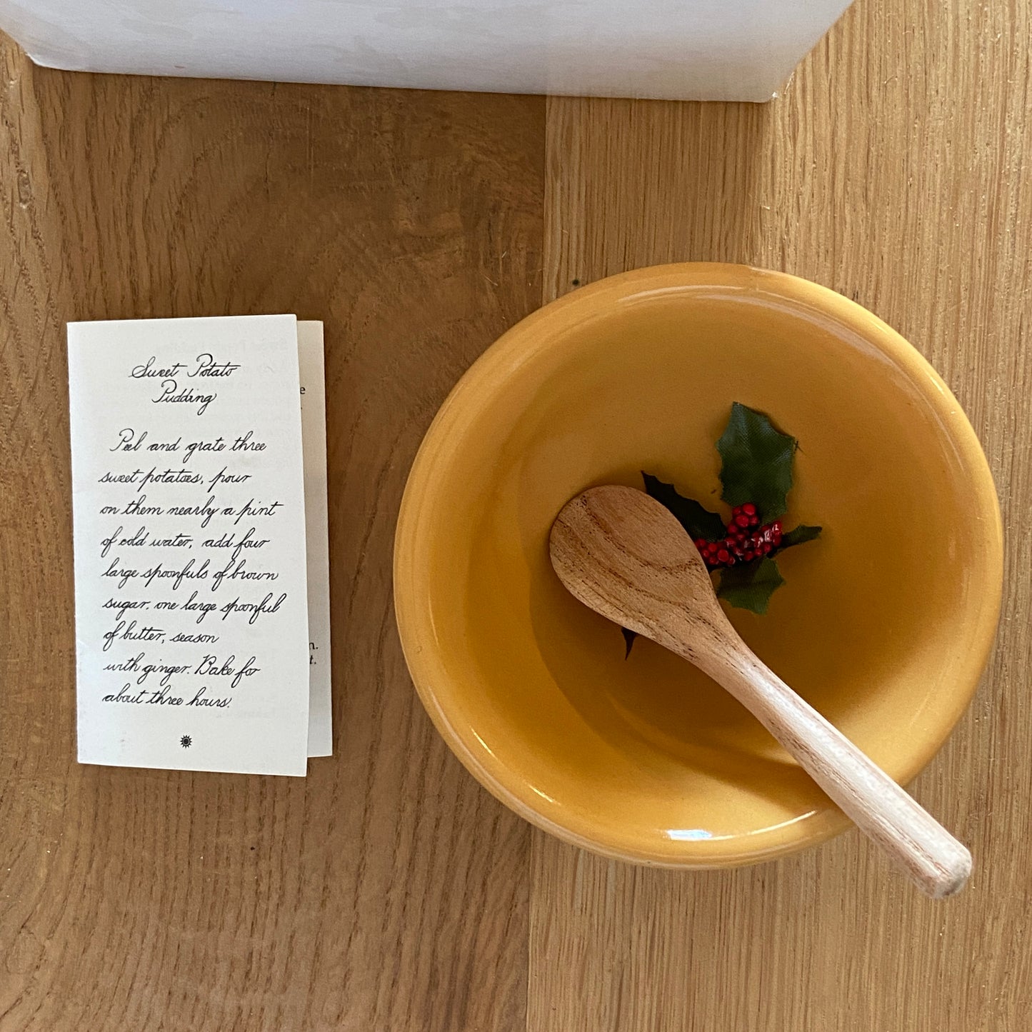American Girl Addy's Sweet Potato Pudding Set