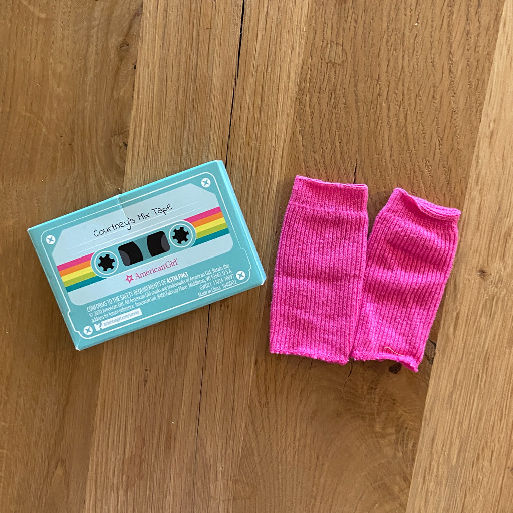 American Girl Courtney Rare Promo Legwarmers
