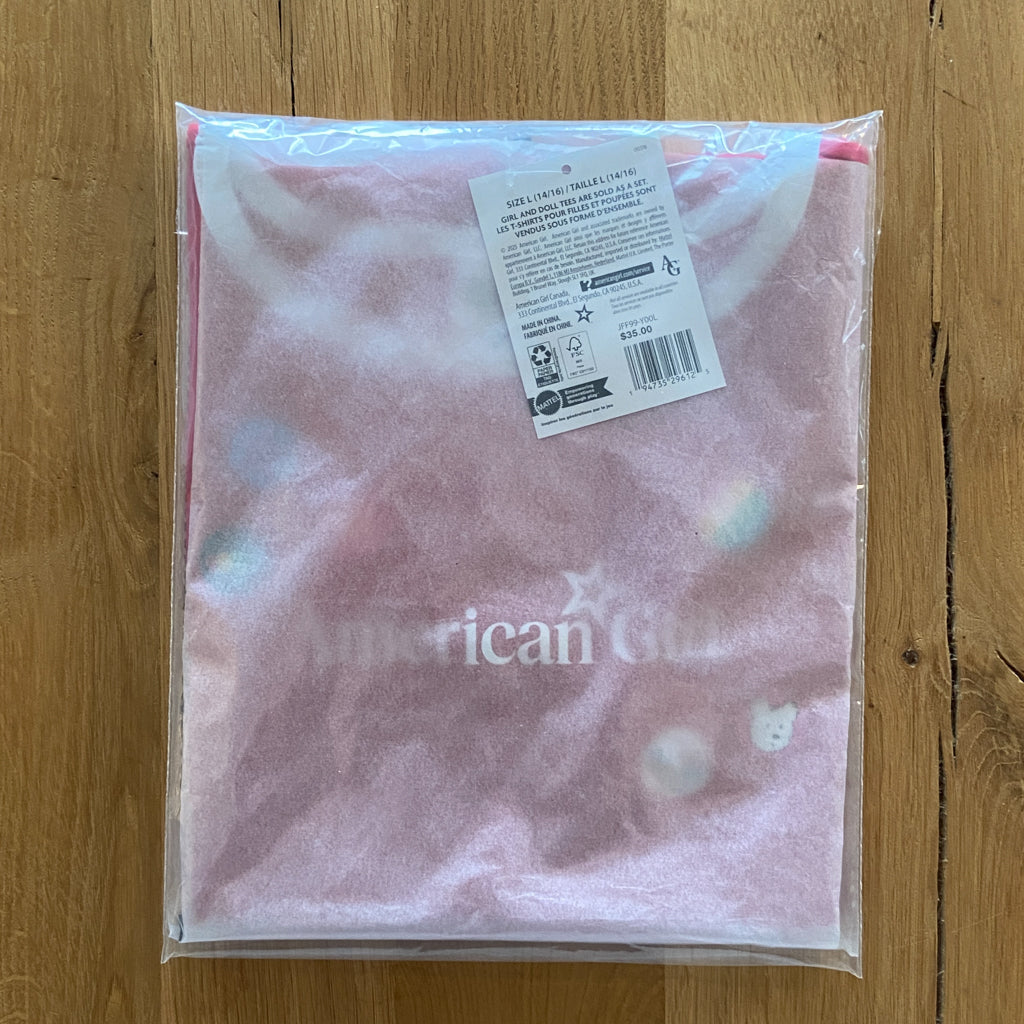American Girl Grin Pins Child's Tee Shirt