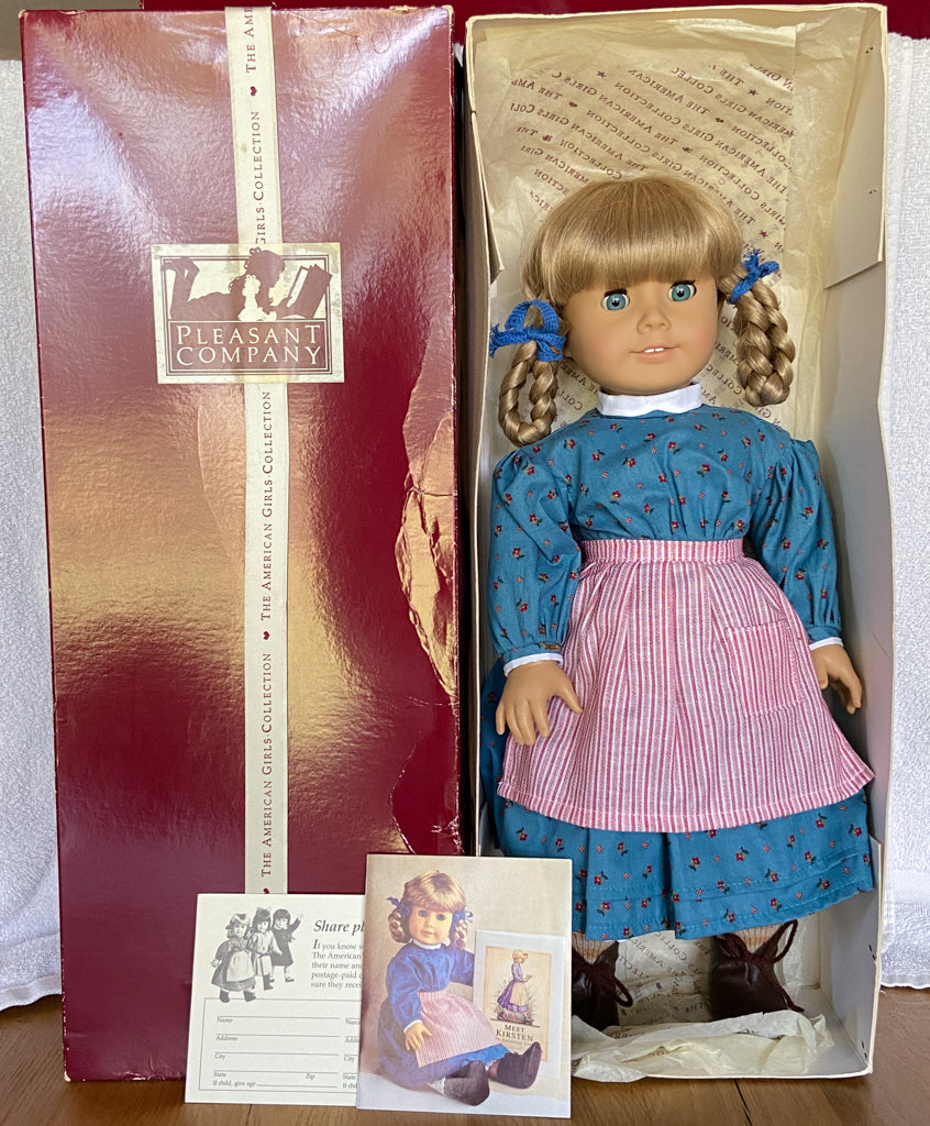 Signed Big Tooth American Girl Kirsten Doll #1066