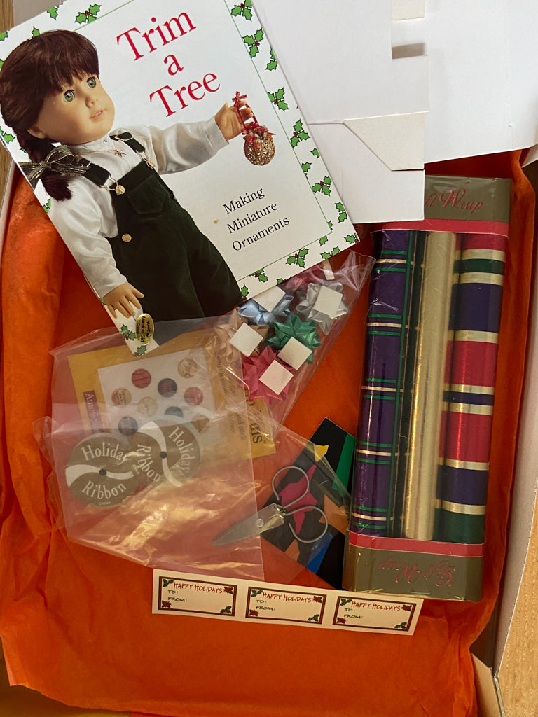 American Girl of Today Christmas Gift Wrap Set
