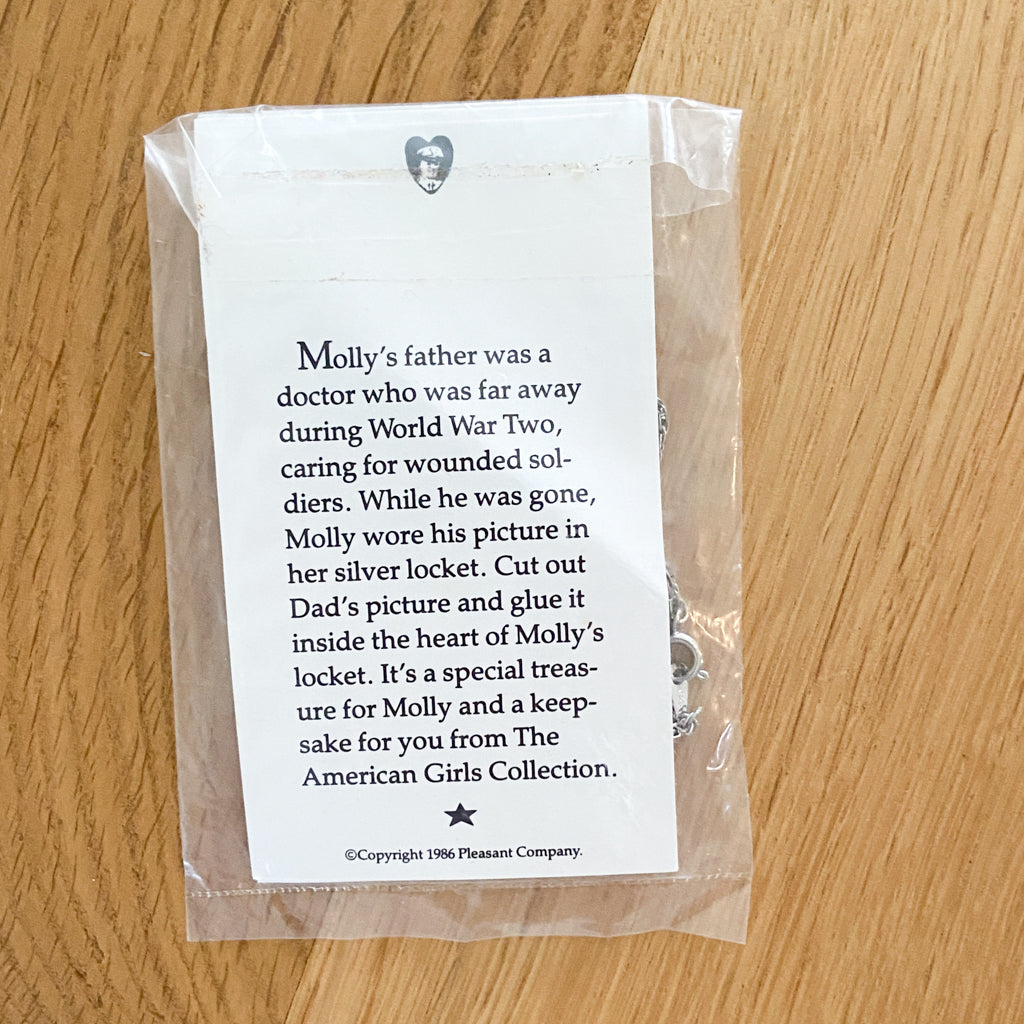 American Girl Molly Locket - First Version
