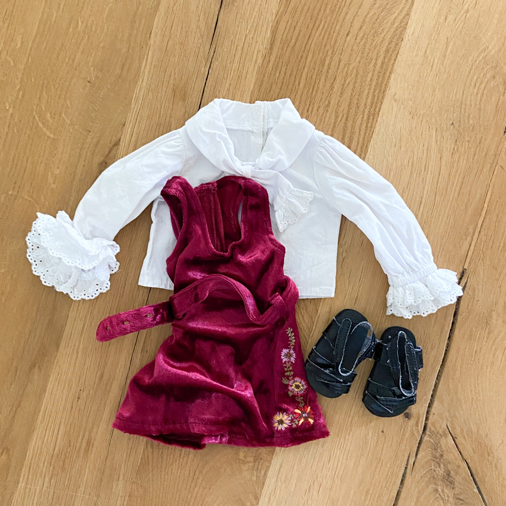 American Girl Julie Christmas Outfit