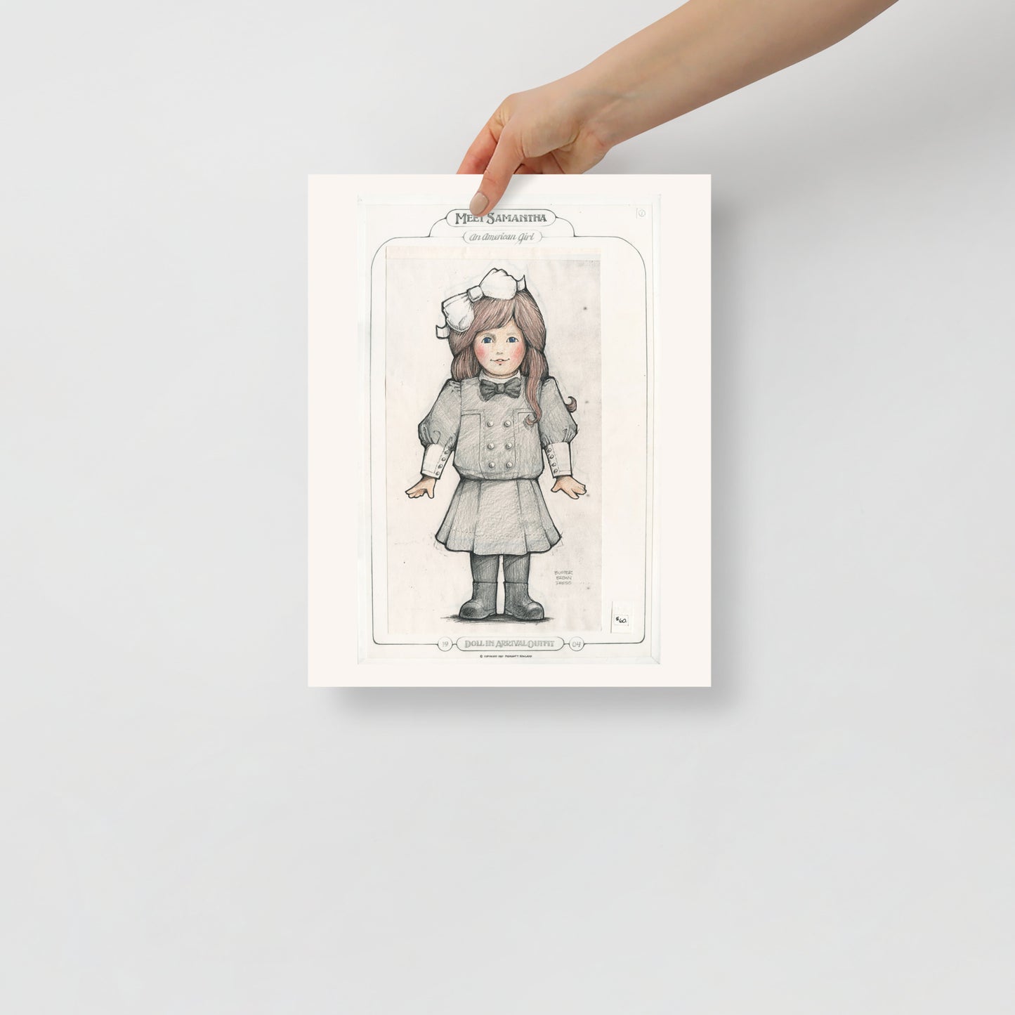 Samantha Prototype Sketch Print