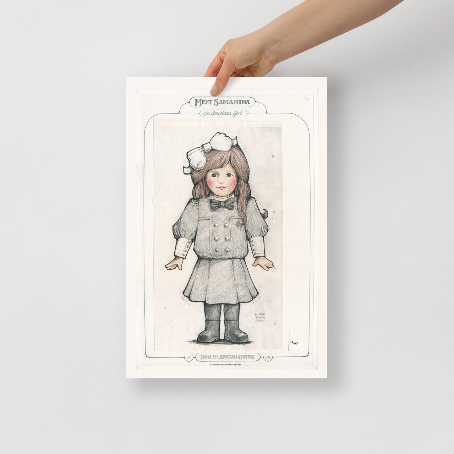 Samantha Prototype Sketch Print