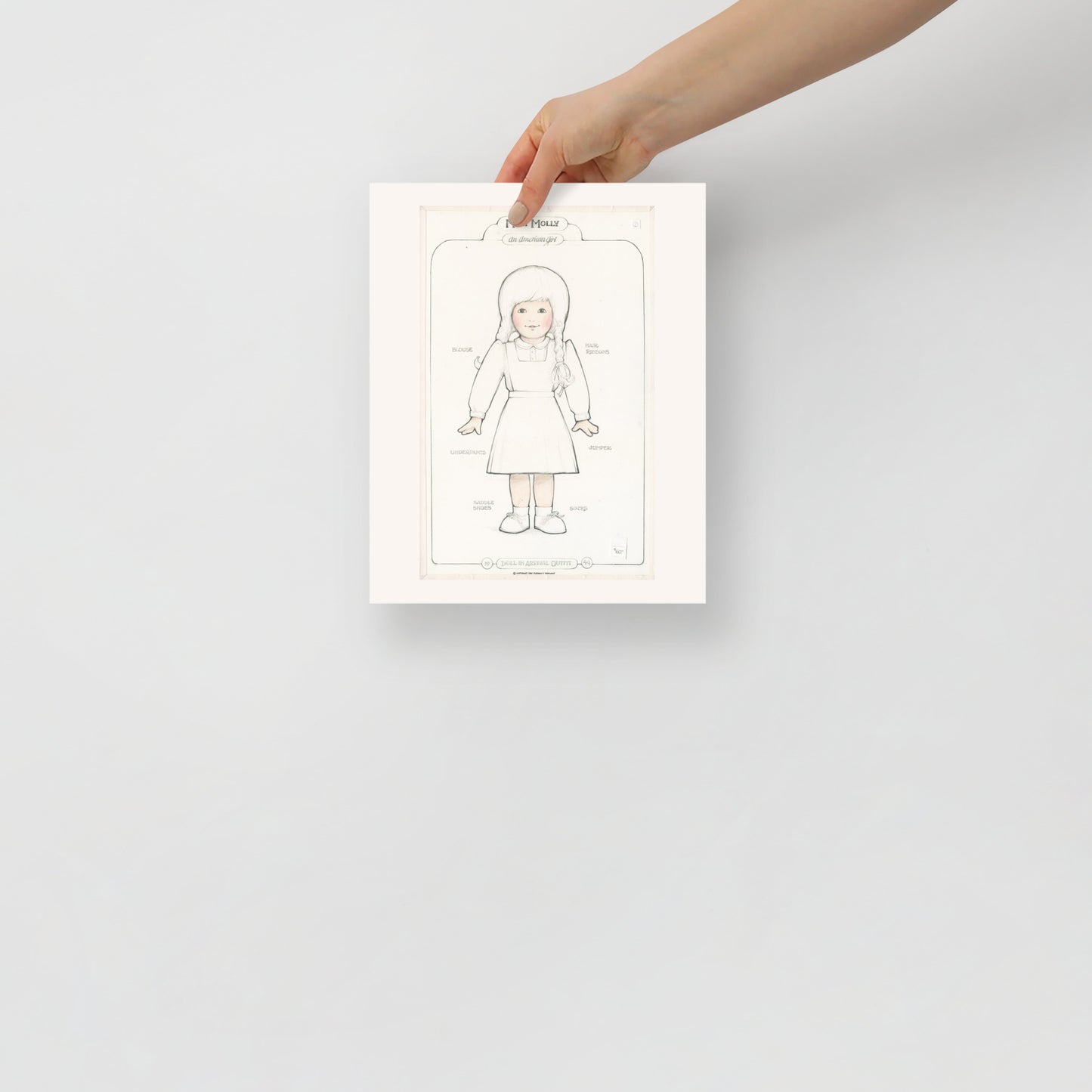 Molly Prototype Sketch Print