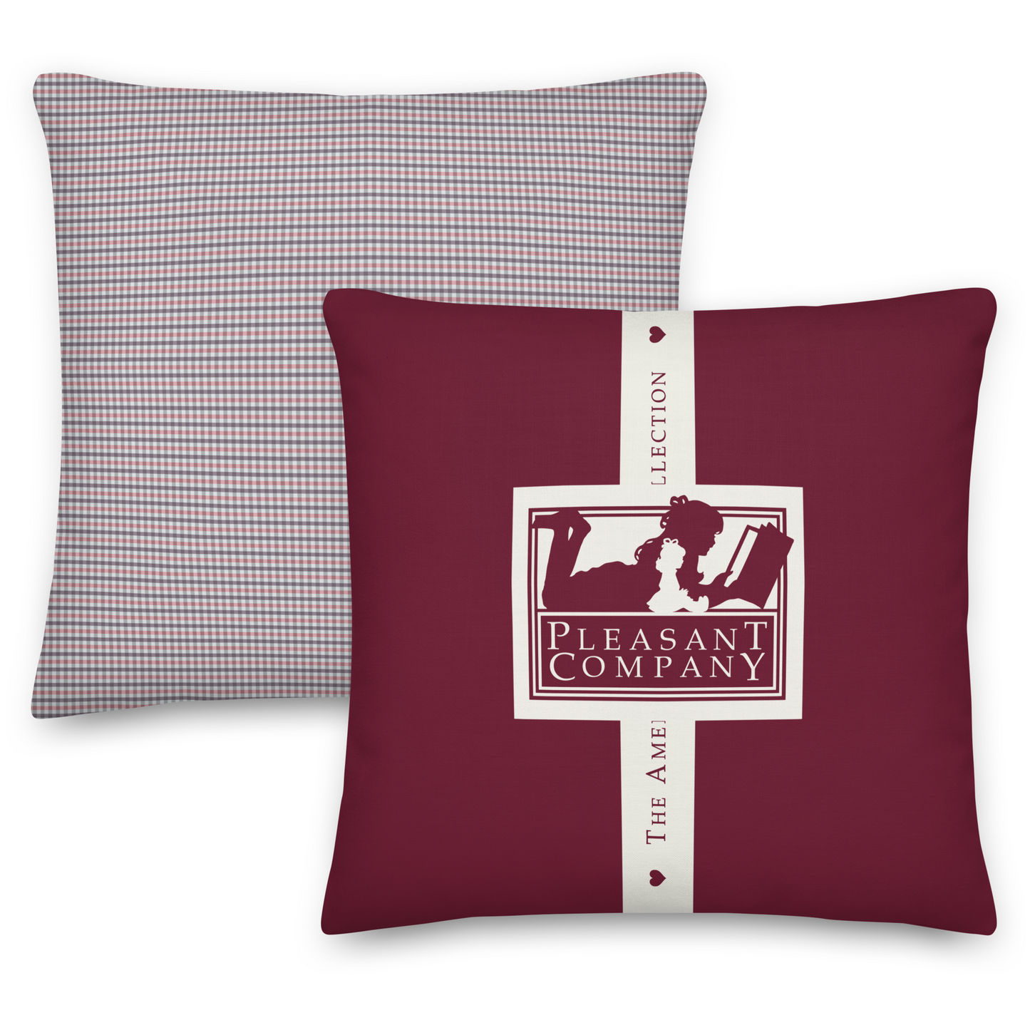 Samantha / Pleasant Company Logo Two-sided Pillow