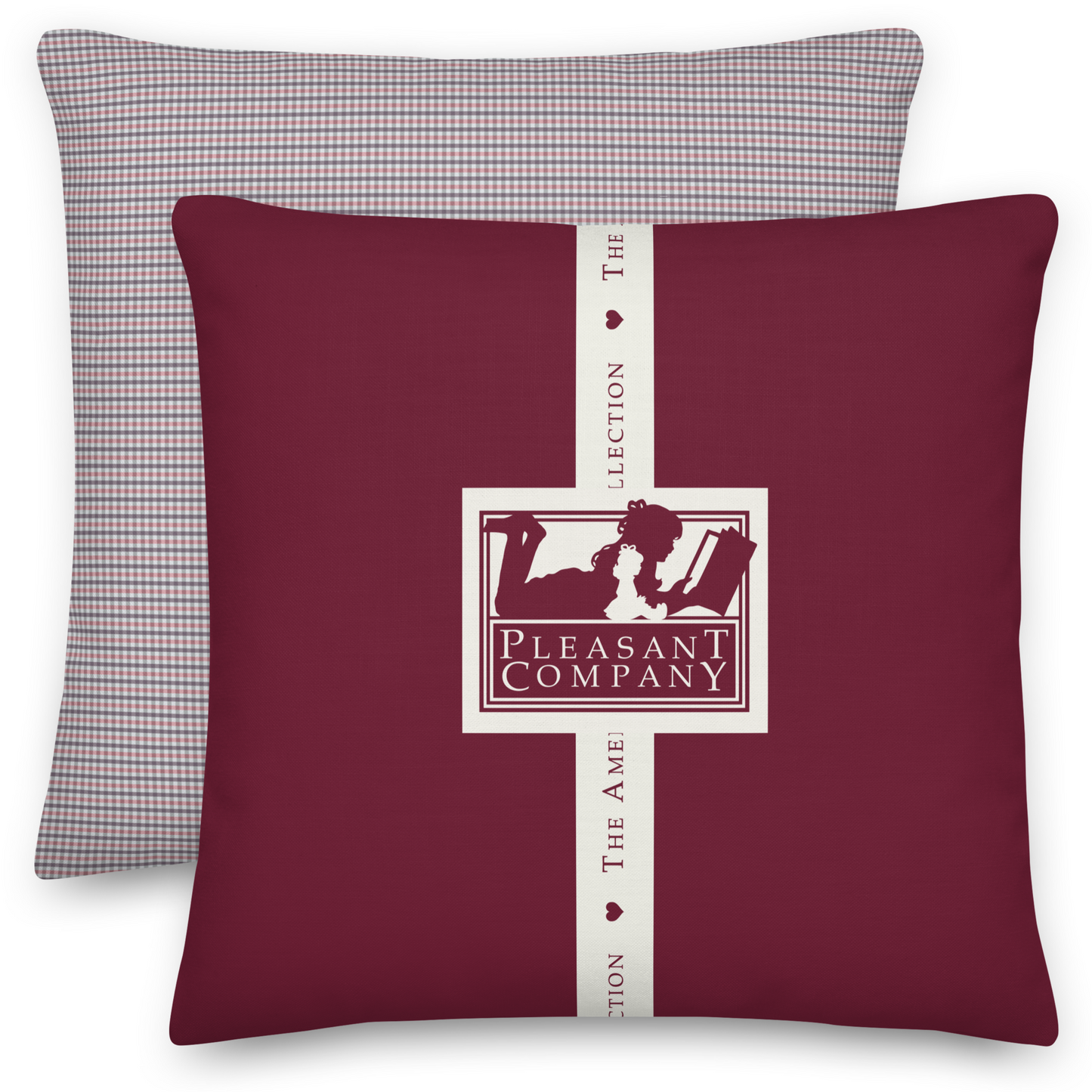 Samantha / Pleasant Company Logo Two-sided Pillow