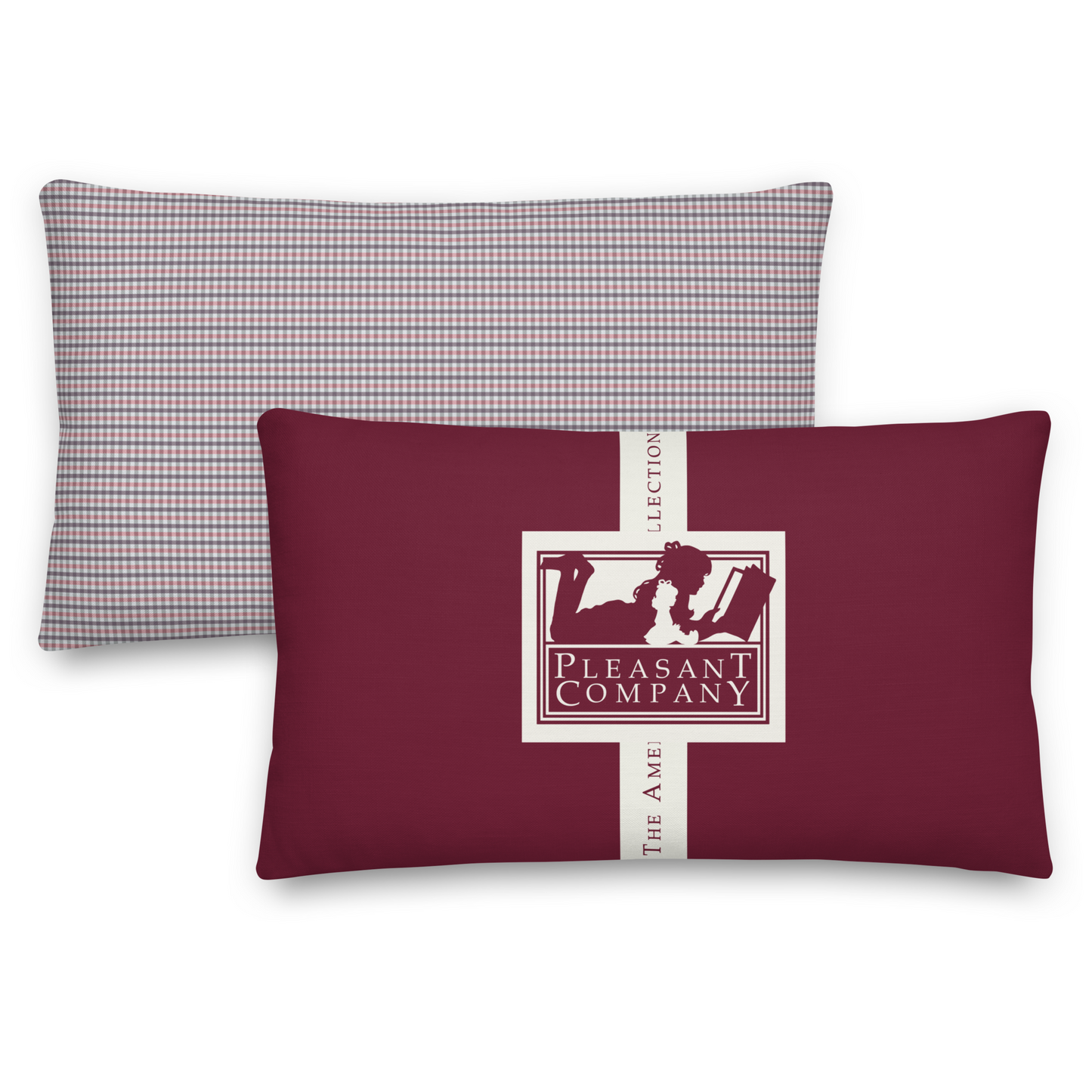 Samantha / Pleasant Company Logo Two-sided Pillow