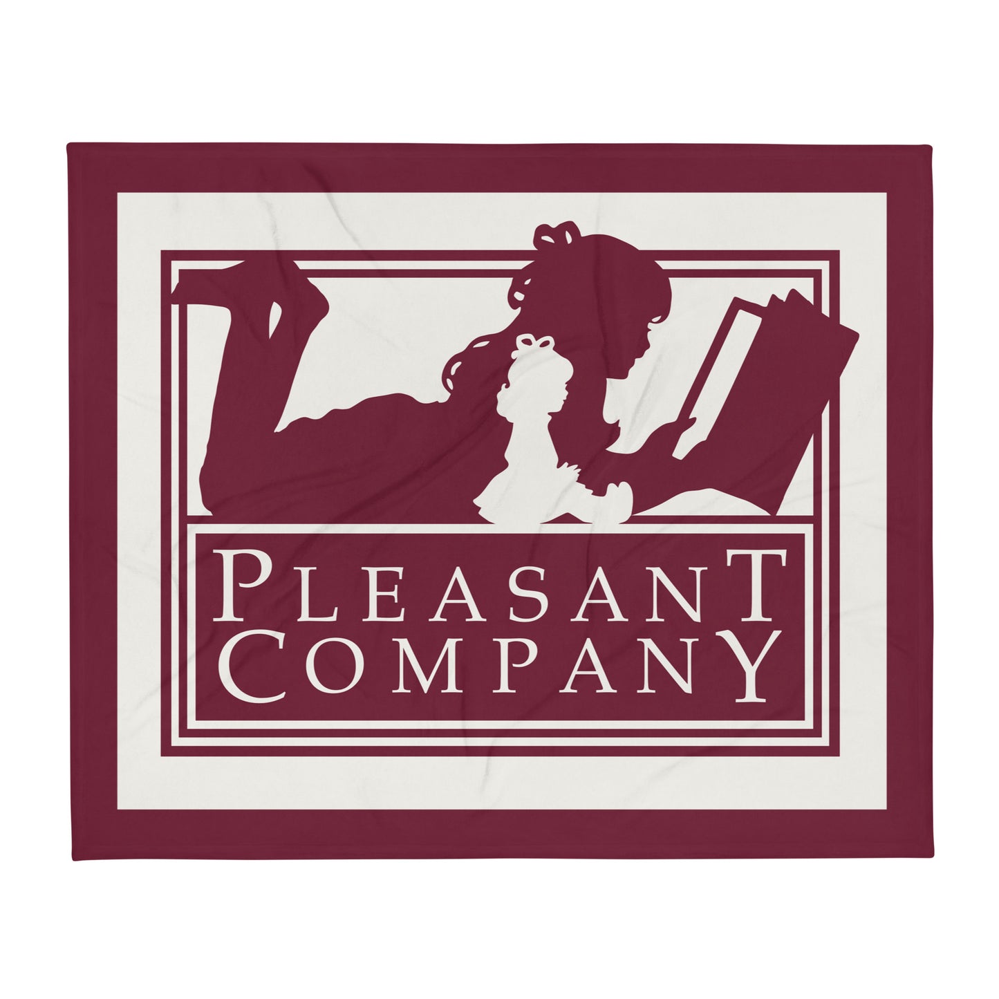 Pleasant Company Logo Throw Blanket