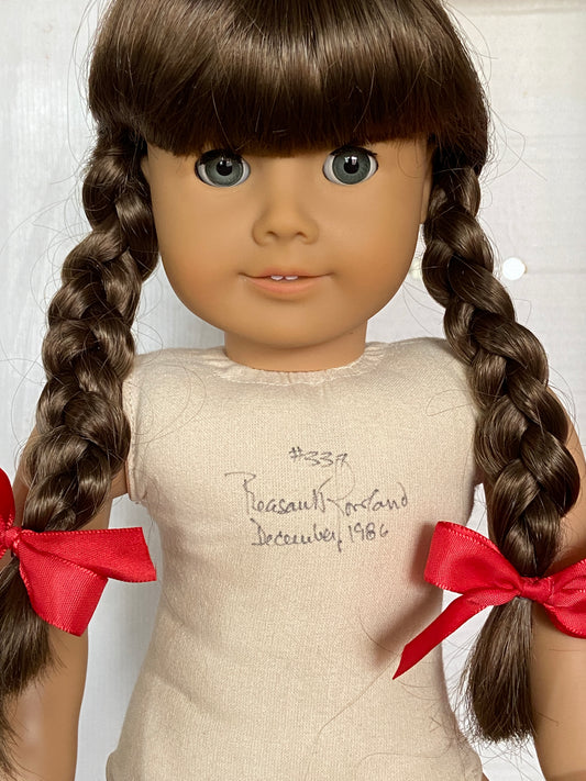 American Girl Signed Chipped Tooth Molly #337 (1986) READ