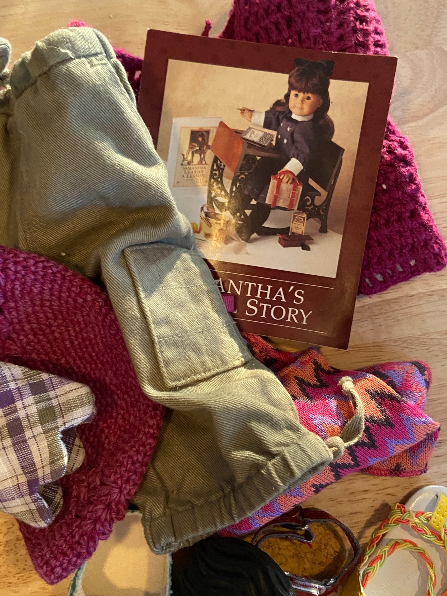 American Girl Kirsten Promise Dress Lot