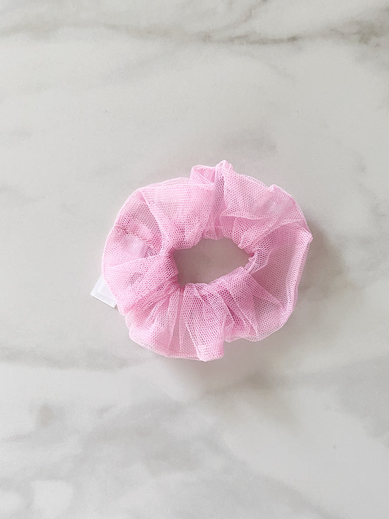 American Girl Doll Size Pink Scrunchie