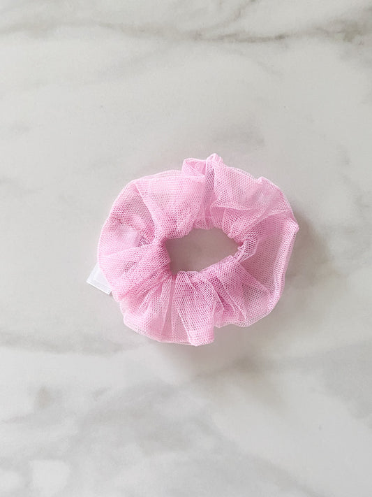 American Girl Doll Size Pink Scrunchie