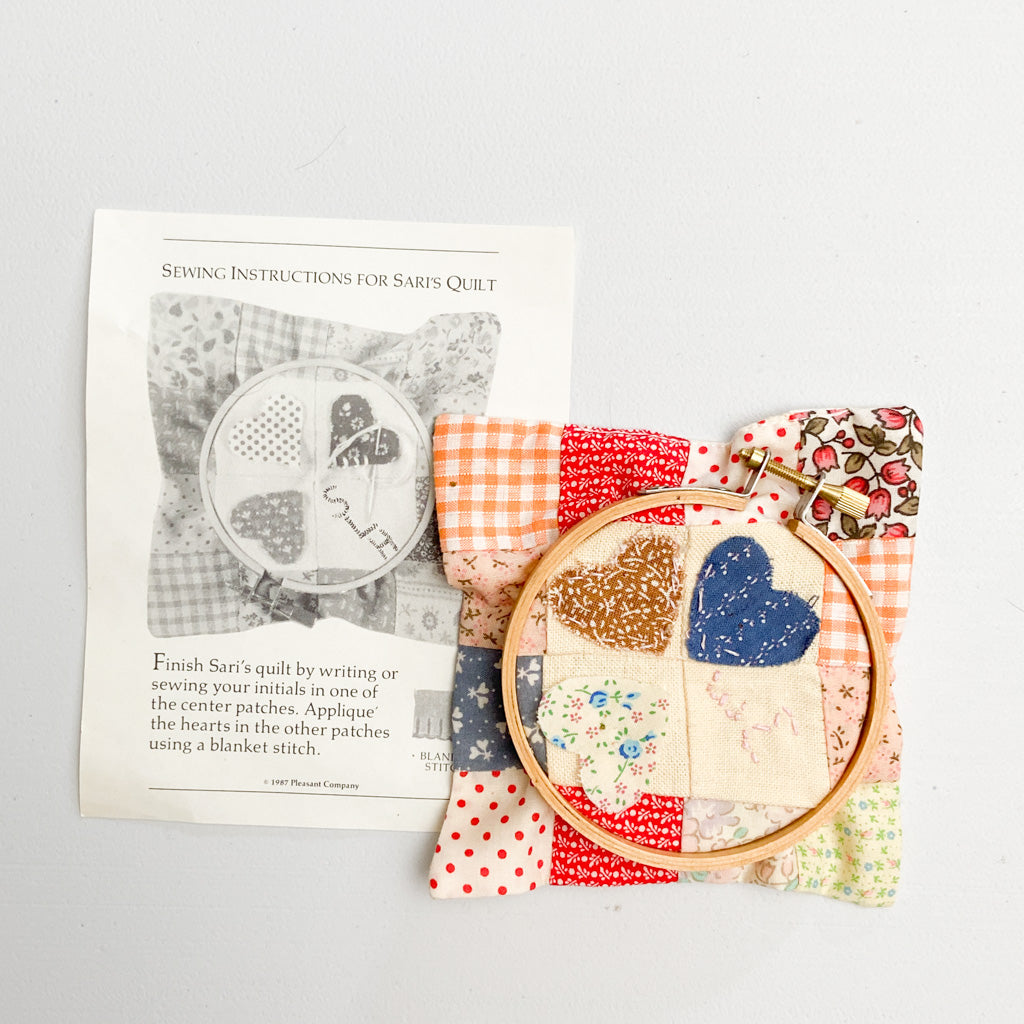 American Girl Kirsten Mini Quilt