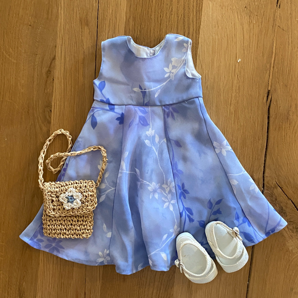 American Girl Periwinkle Dress (No Hat)
