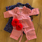 American Girl Molly PJ's, Robe & Slippers