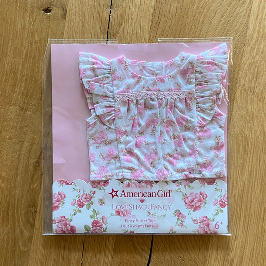 American Girl Love Shack Fancy Top