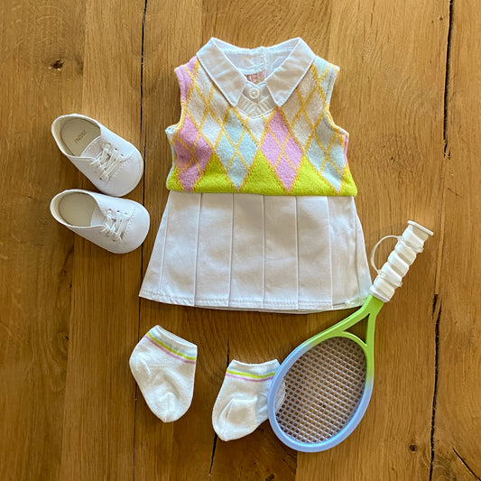 American Girl Isabel Tennis Outit (Partial)