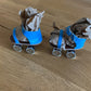 American Girl Molly Roller Skating Outfit Skates