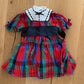 American Girl Homemade Addy Christmas Dress