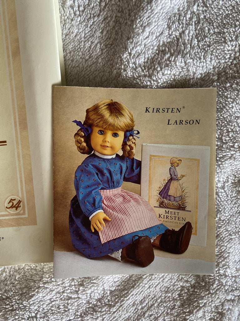 American Girl Kirsten - 1992 Near Mint