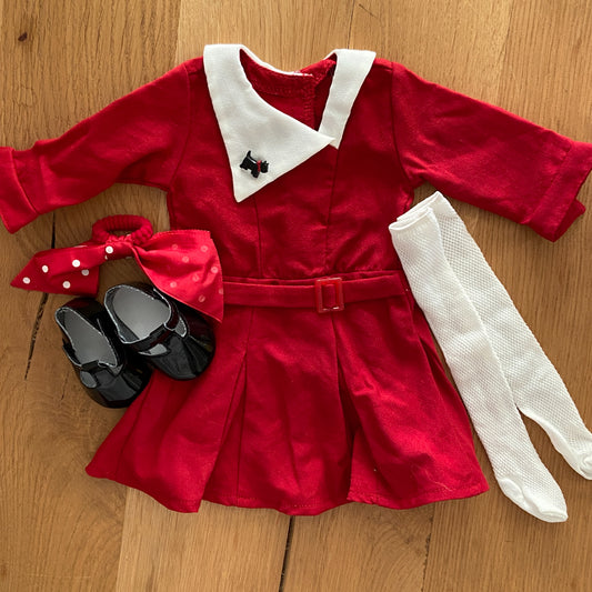 American Girl Kit Christmas Outfit