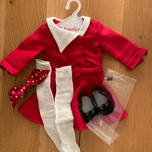 American Girl Kit Christmas Outfit First Edition