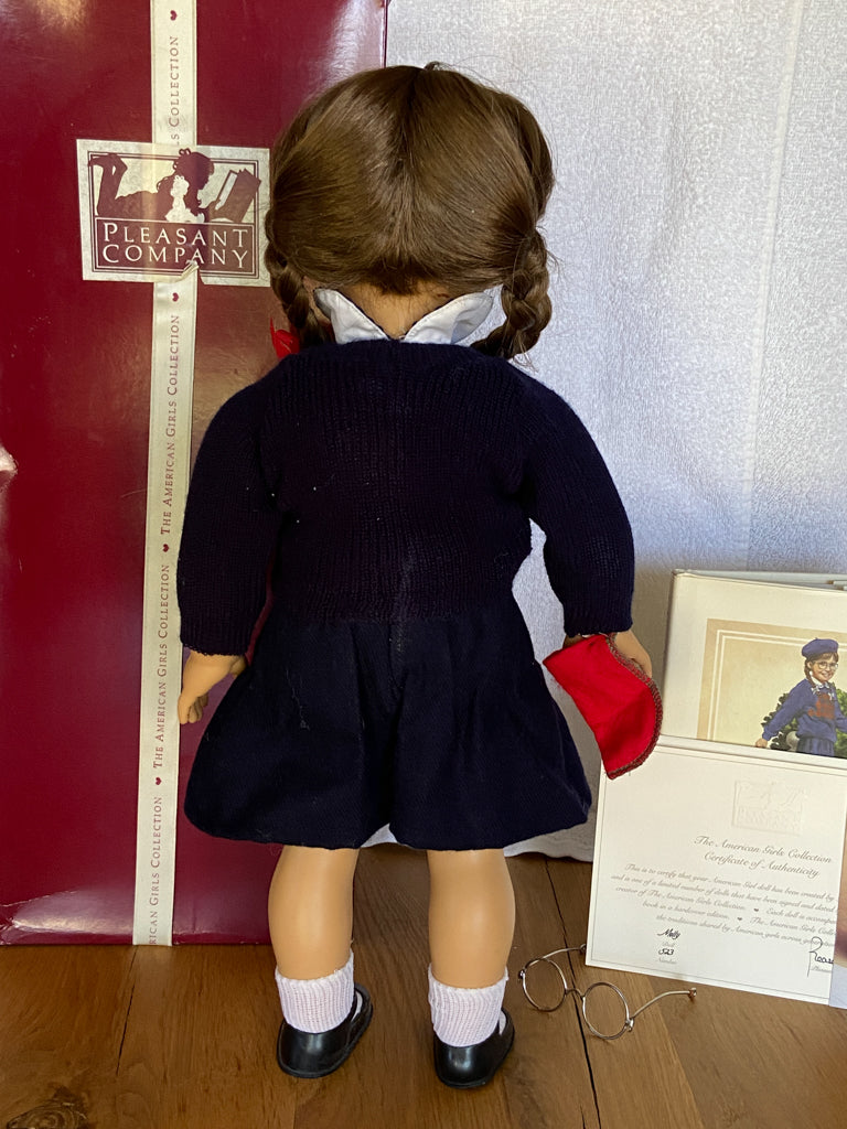 Signed Big Tooth American Girl Molly Doll #523