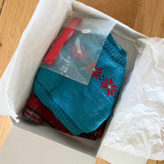 American Girl Molly Sweater & Skirt Partial