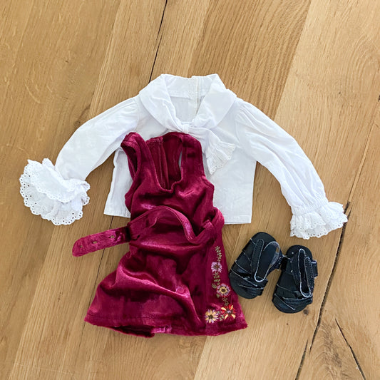 American Girl Julie Christmas Outfit