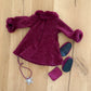 American Girl Garnet Holiday Dress Lot