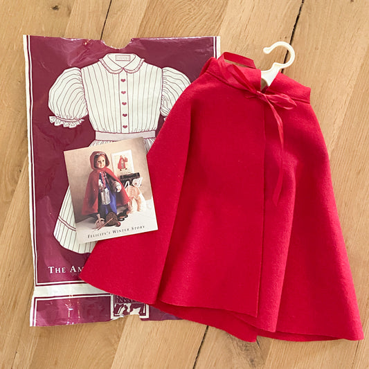 American Girl Felicity Winter Cape