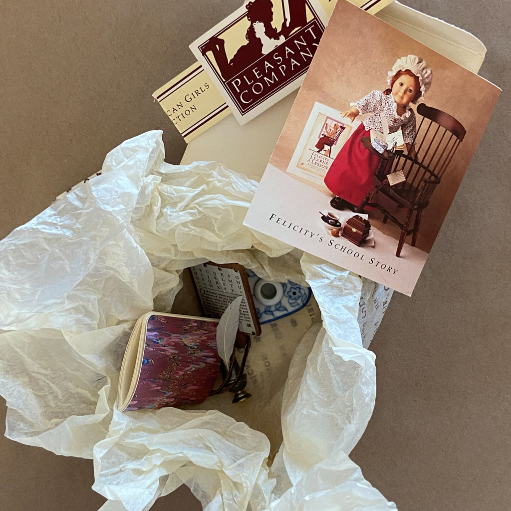 American Girl Felicity School Lesson (New)