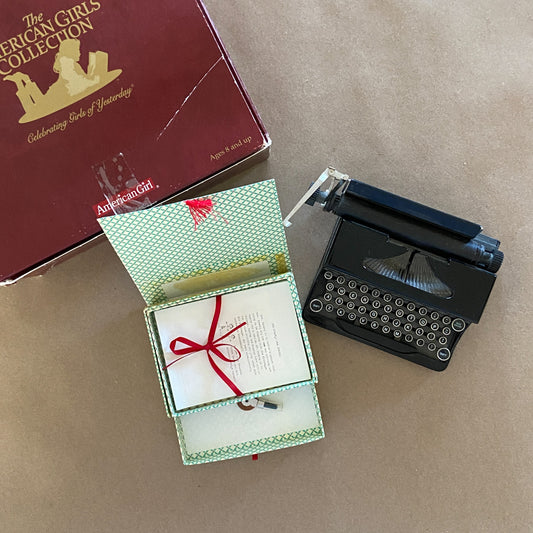 American Girl Kit Typewriter Set