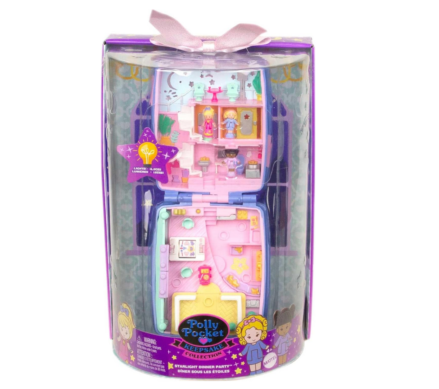 Polly Pocket Keepsake Collection Starlight Dinner Party