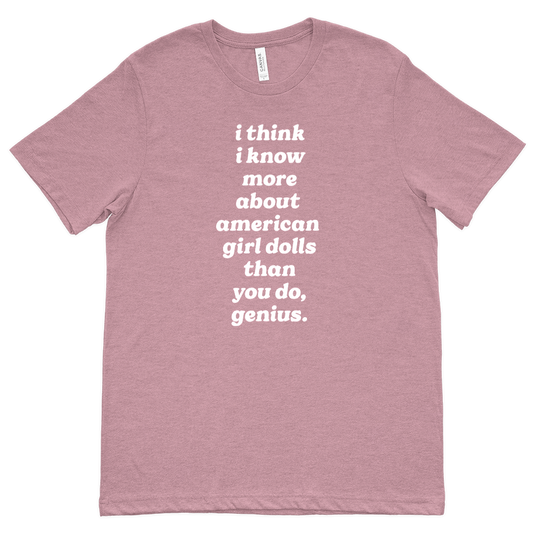 American Girl Genius Meme Tee (Unisex)