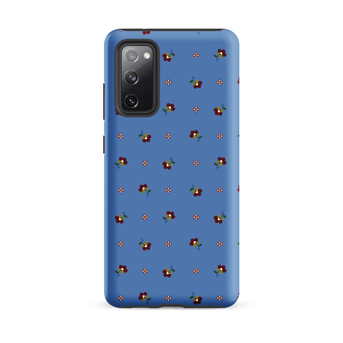 Blue Floral Tough Case for Samsung®