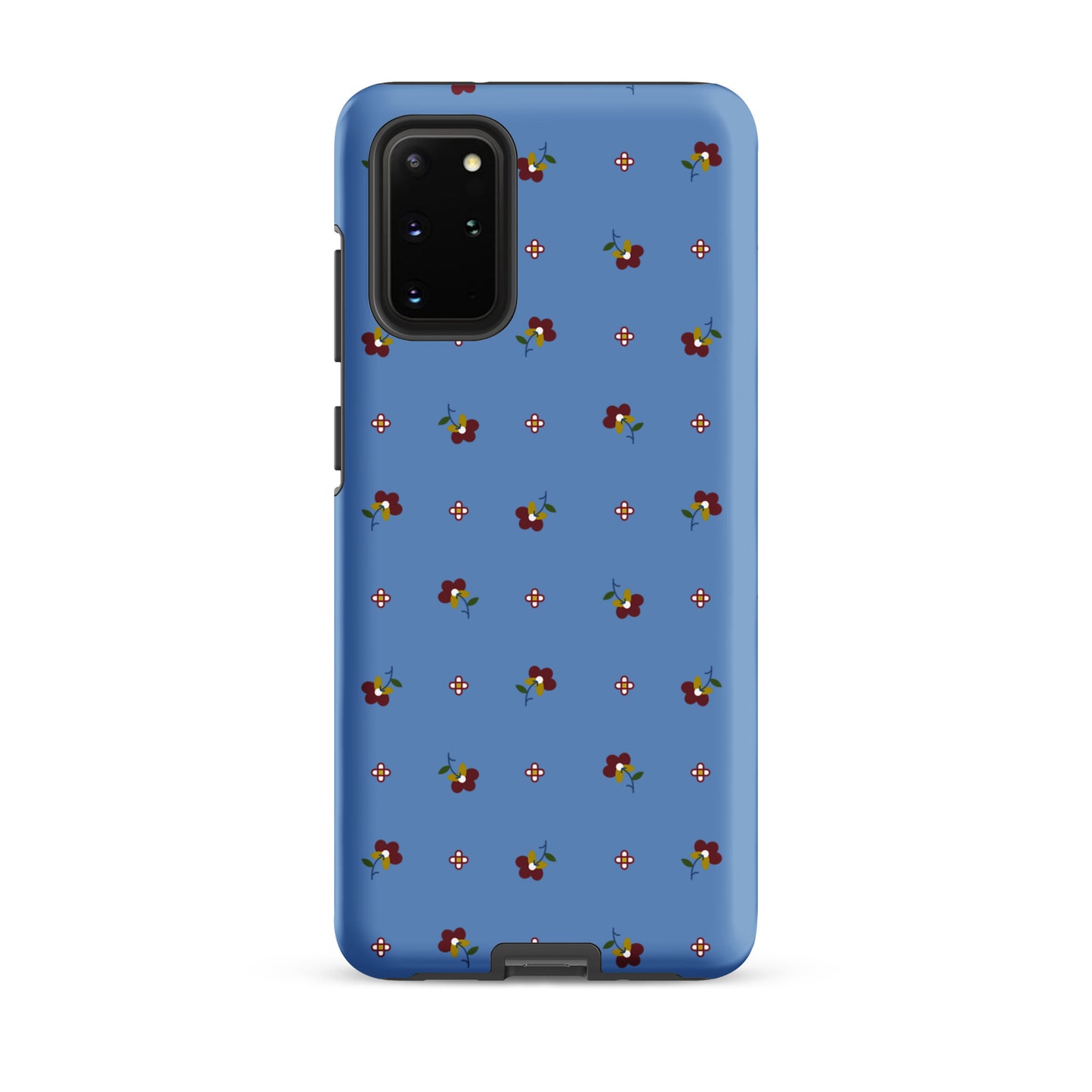 Blue Floral Tough Case for Samsung®